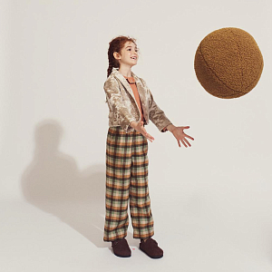 Брюки широкие Gingersnaps "Rhoda", крупная клетка